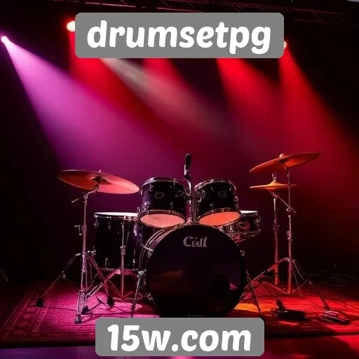 Tendências de design no site drumsetpg